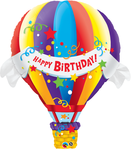 Large Foil Supershape Balloon Birthday Hot Air 42"
