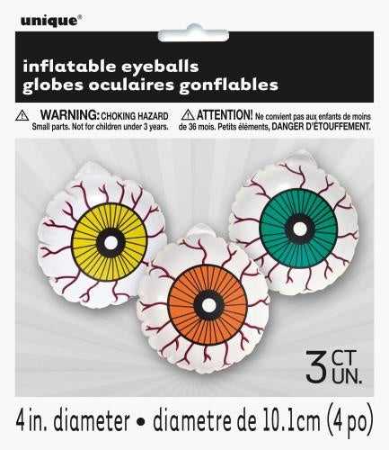 3 INFLATABLE EYE BALLS