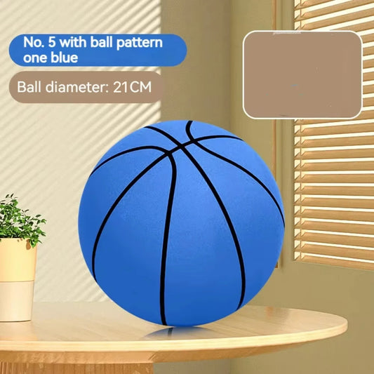 Foam Basketball Silent Mute Ball For Kids Indoor Safe Soft Squeezable Bouncing Toy No Noise Play Gym Home Training