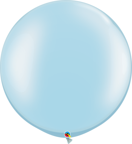 30"(76cm) Pearl Light Blue Pack Of 2