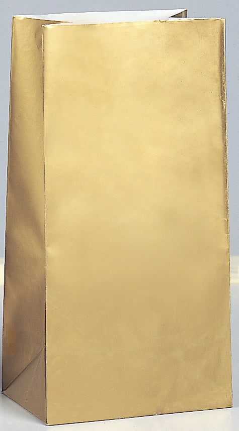 Paper Loot Bags Gold P10