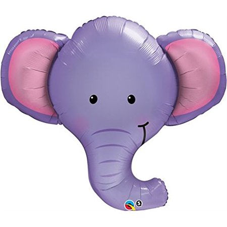Large Foil Supershape Balloon 39" Elephant Head