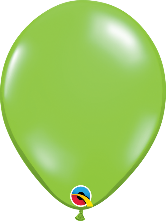 5" BALLOON JEWEL LIME PACK OF 100
