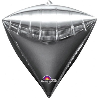 Silver Diamond Shape Balloon