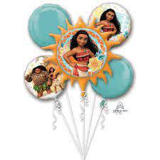 Foil Balloon Bouquet Moana