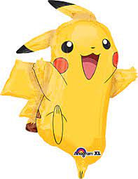 Large Foil Supershape Balloon Pikachu (pokemon)
