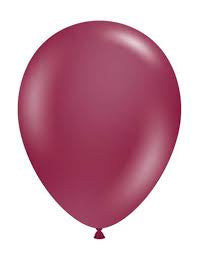 TUFTEX LATEX BALLOON SANGRIA 5" (12CM) PACK 50