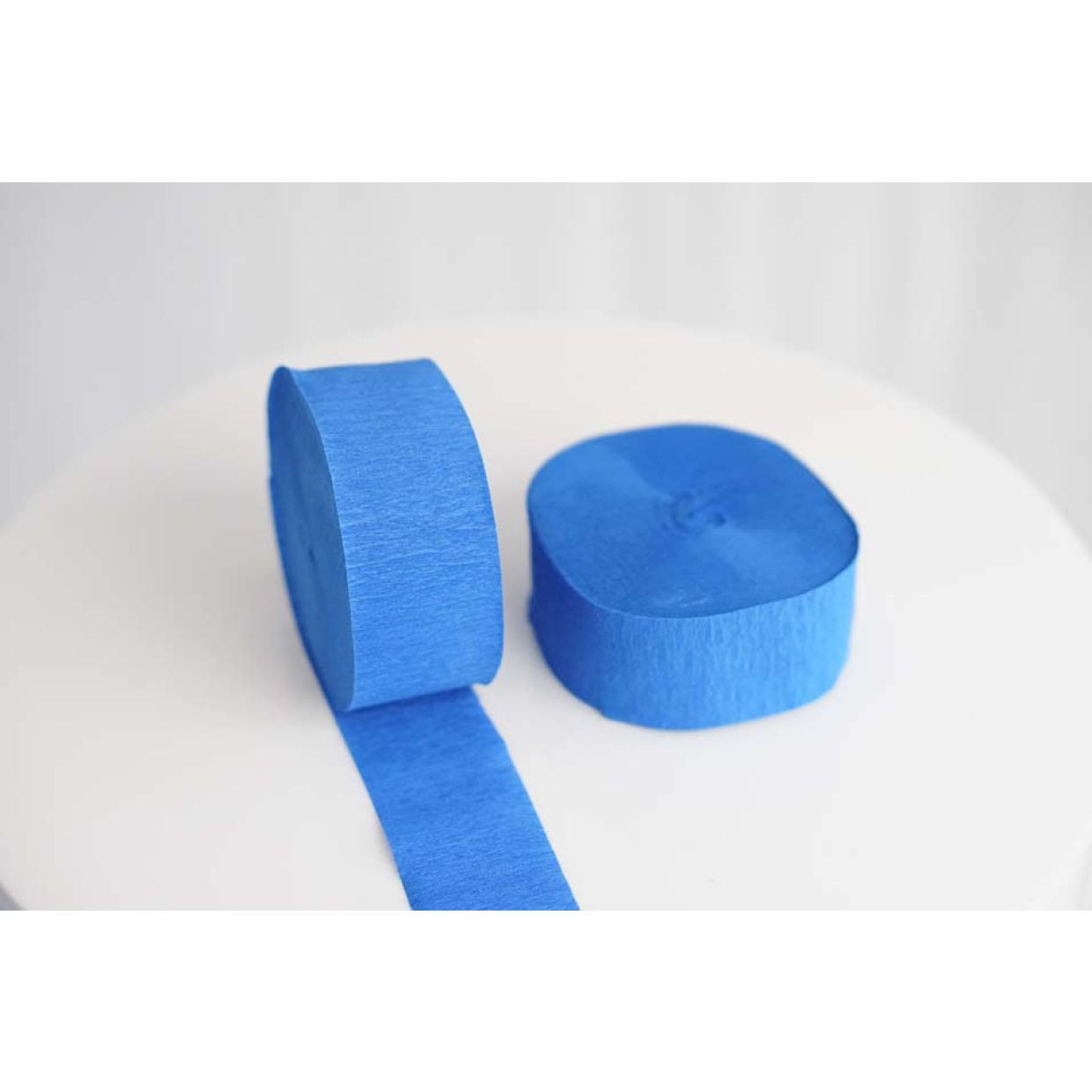 Crepe Loon Hangs (24m x 3.5cm) Standard Royal Blue  Pack of 10