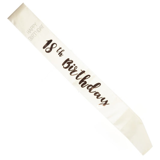 Sash 18 Rose Gold