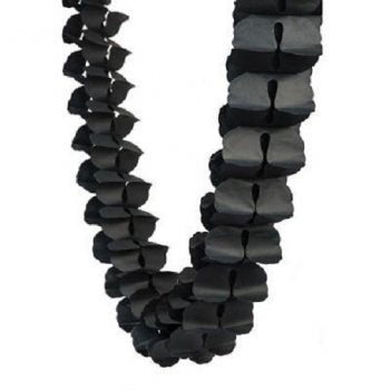 Honeycomb Garland Black 4m