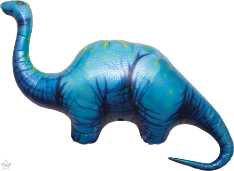Large Foil Supershape Balloon Apatosaurus Dinosaur 51"
