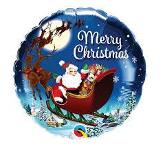 Christmas St. Nick Foil Balloon 18"(45cm)