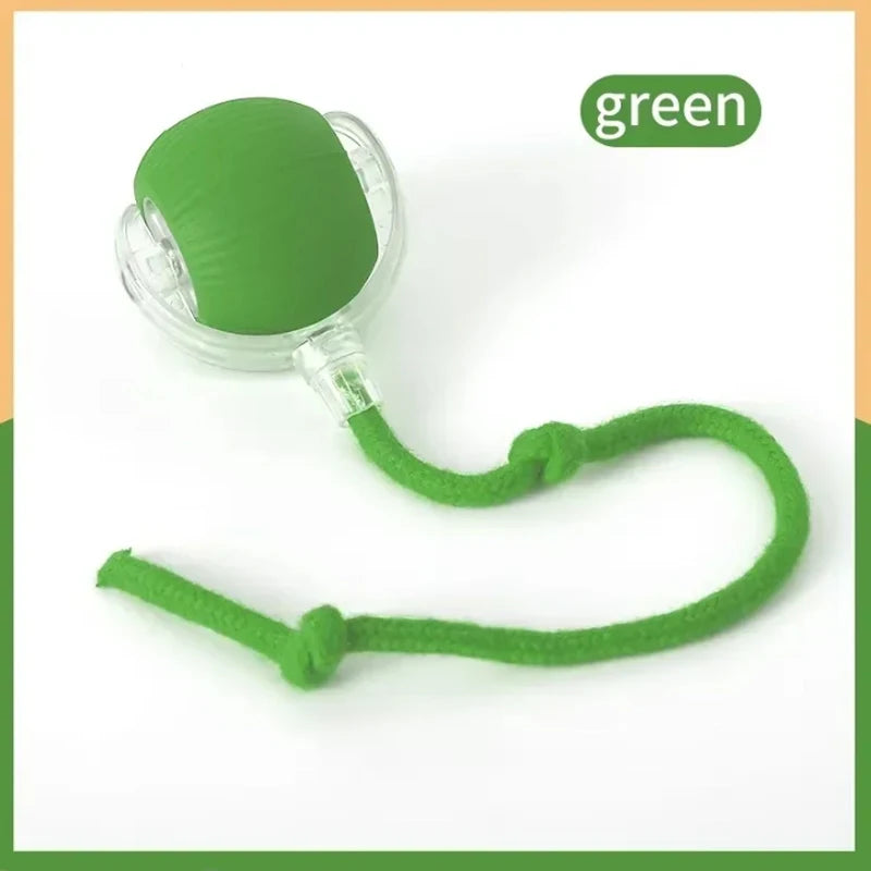 Cat interactive training automatic moving ball kitten electric ball toy automatic rolling magic ball toy cat