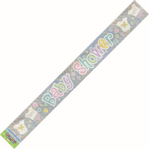 BABY SHOWER FOIL BANNER 2.7m (9')
