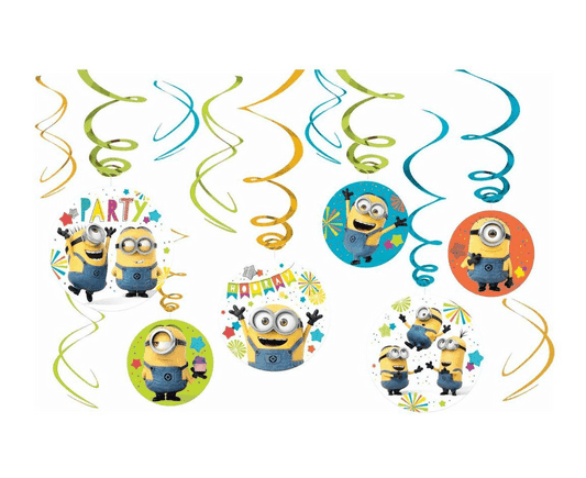 Minions Despicable Me 3 Swirl Decoration