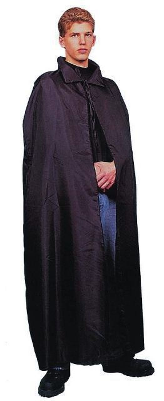 CAPE ADULT ECONOMY BLACK 45"