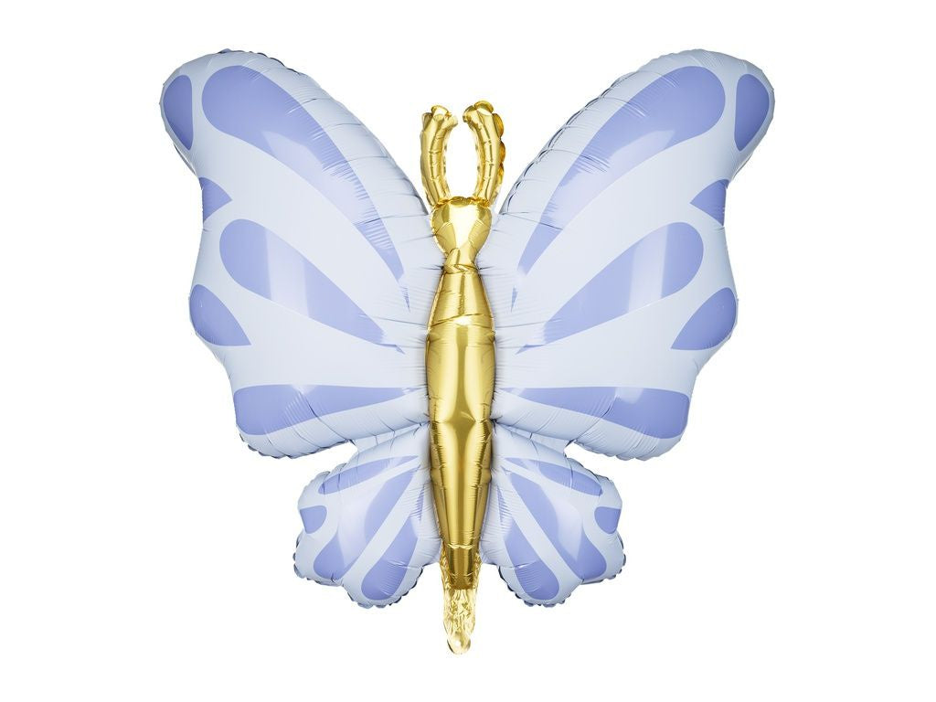 Party Deco Foil Shape Butterfly Blue (69cm x 69cm)
