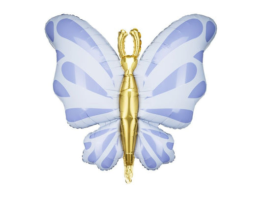 Party Deco Foil Shape Butterfly Blue (69cm x 69cm)