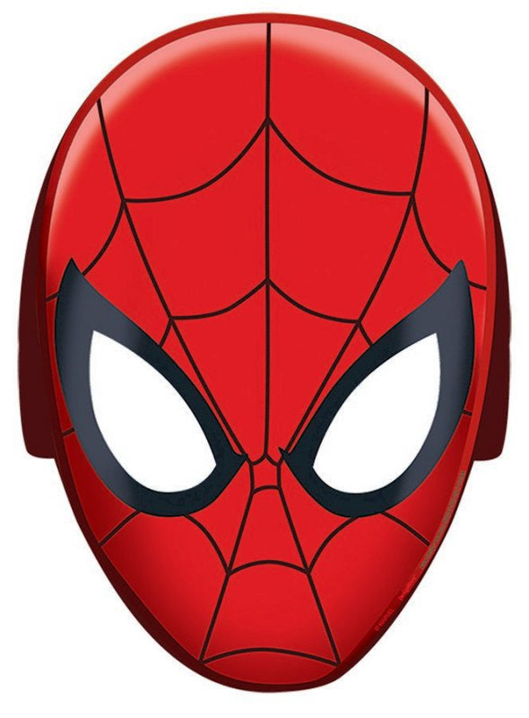 Spiderman Webbed Wonder Paper Masks Pack Of 8