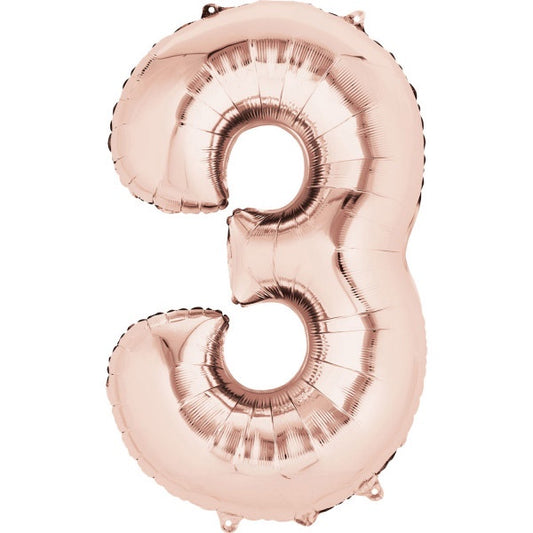Foil Balloon Medium Size Rose Gold #3