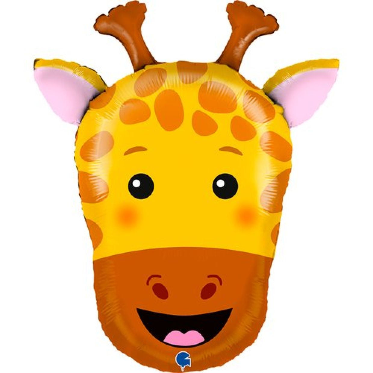 29 Inch Giraffe Head Foil Balloon - Jungle Safari Theme Party Decor for Kids & Baby Showers (Style P1)