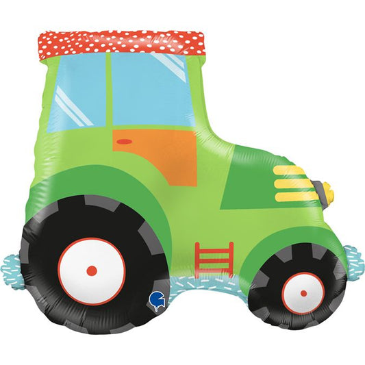 Foil Supershape Balloon 31inch Tractor Shape