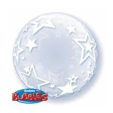 24" DECO BUBBLE STYLISH STARS