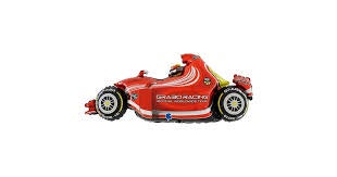 42 Inch Speedy Car Red Foil Balloon - Giant Race Car Party Decorations for Birthday Party Supplies