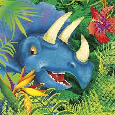 Dinosaurs Lunch Napkins Pack of 16