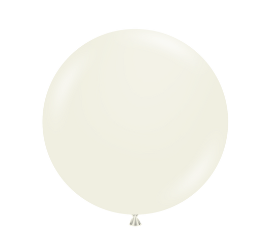 Latex Round Balloon 60cm Lace Each