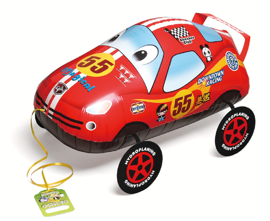 Osampo Walking Foil Balloon Racing Car