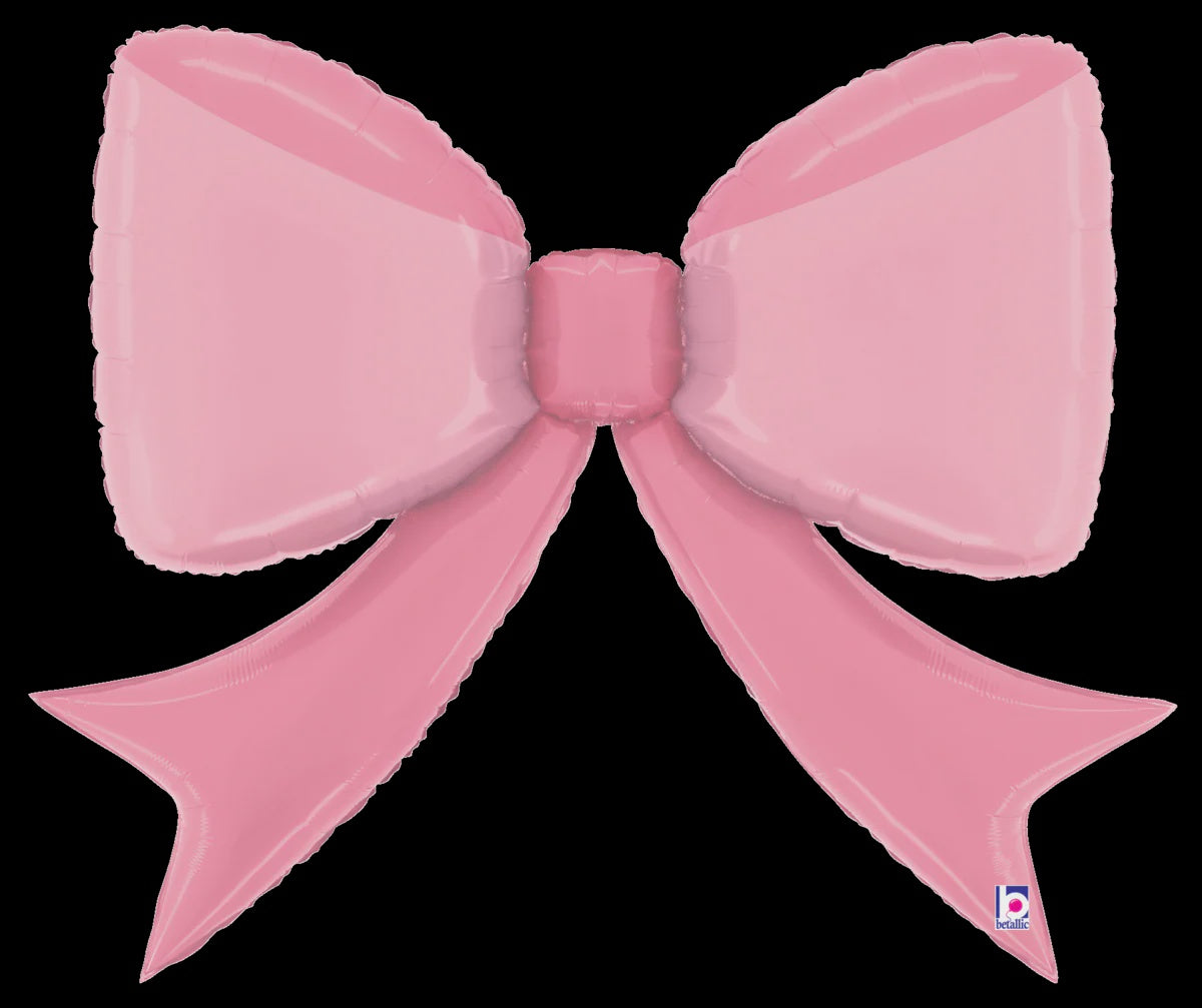 41inch Pretty Pink Bow Shape Foil Balloon - Party Decoration