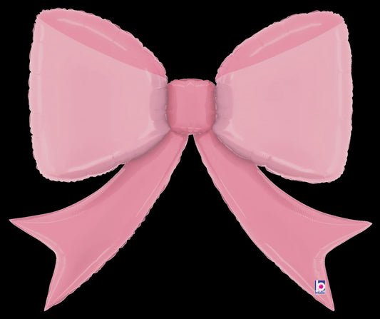 41inch Pretty Pink Bow Shape Foil Balloon - Party Decoration