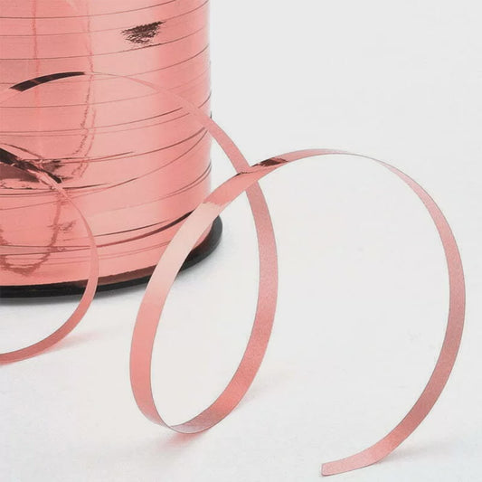 Curling Ribbon Roll Rose Gold 457m