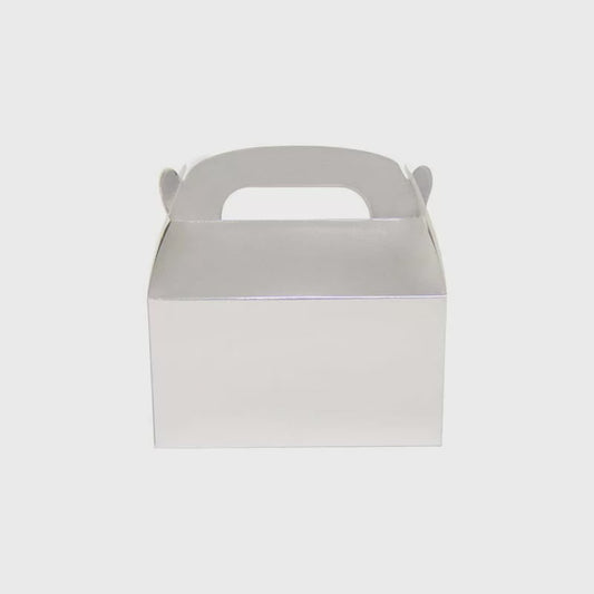 Treat Box Silver 15cm x 9cm x 15cm – Pack of 6
