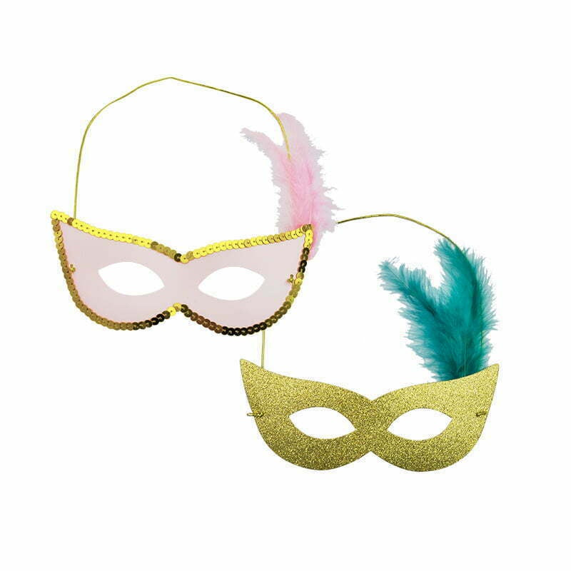 Glitter Party Eye Masks 2 Pack