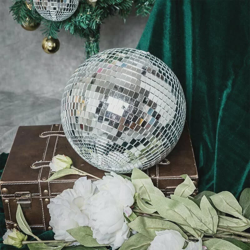 1PK Disco Ball 30cm – Large Mirror Ball for Party Decoration, Dance Floor, DJ Events, Weddings, Clubs, and Home Décor