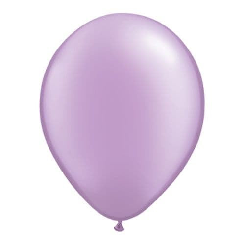 5"(12cm) Balloons Metallic Lavender Pack of 100