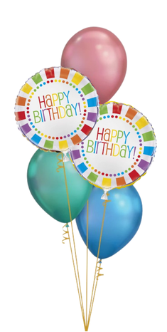 BIRTHDAY BALLOON BOUQUET #116
