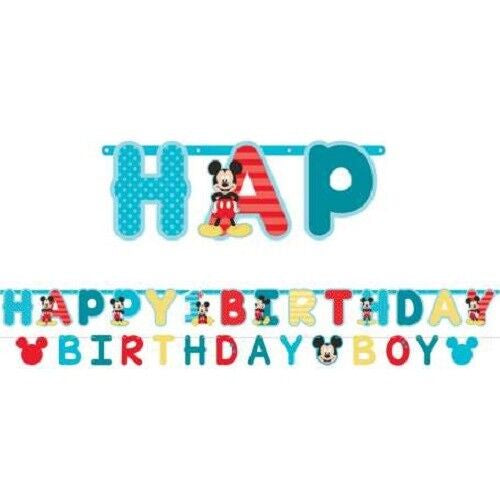 Baby Mickey Mouse Jumbo Add An Age Banner