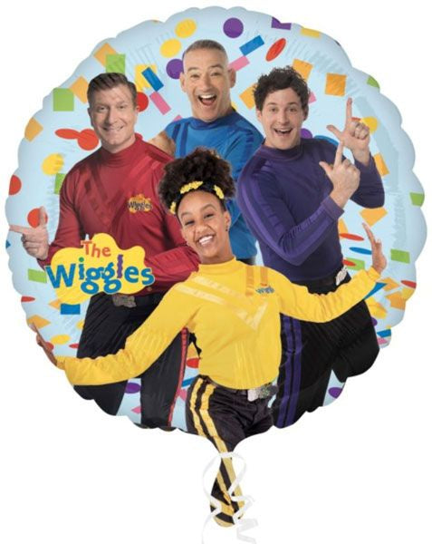 45cm Wiggles Group Foil Balloon